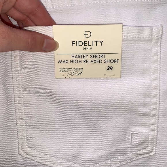 Fidelity Denim | Harley Short Relaxed Shorts Size 29 - Picture 6 of 6